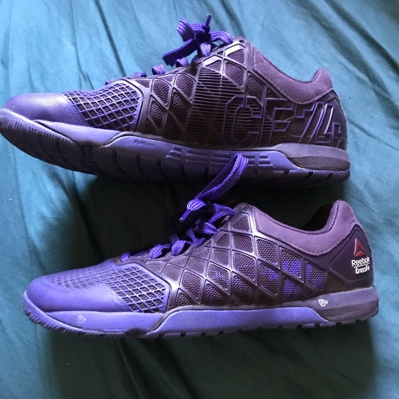 Purple reebok crossfit shoes Clearance